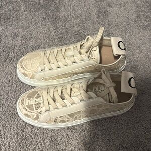 Chloe Lauren Sneakers 38 New in box!